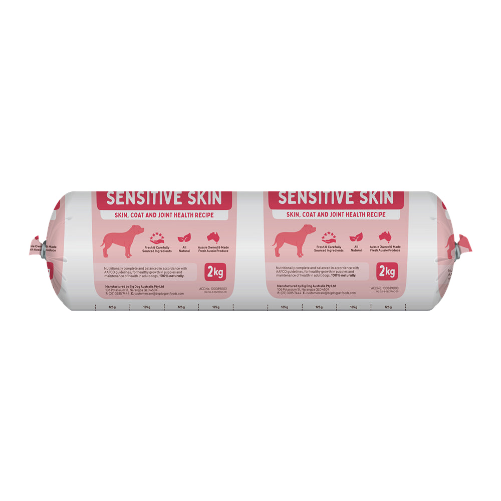 Big Dog Sensitive Skin Roll 2kg