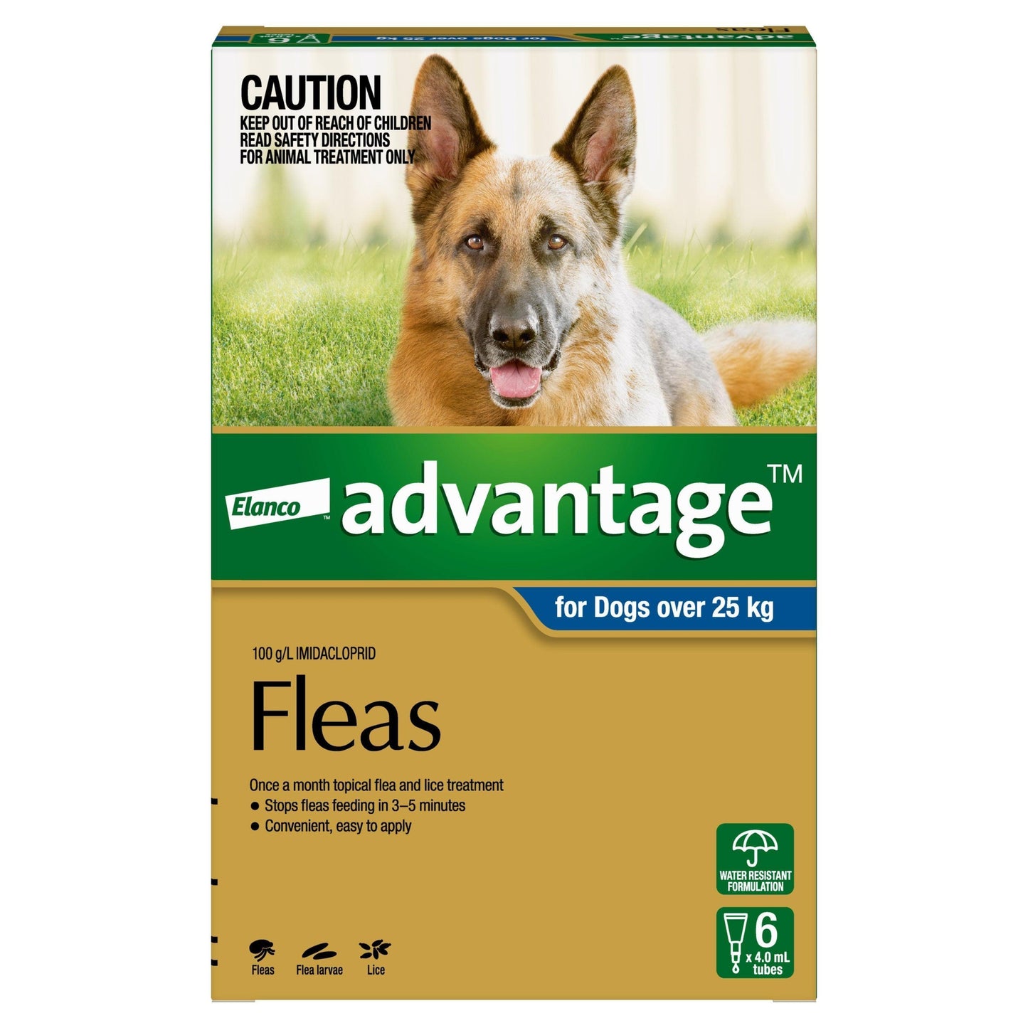 Advantage Spot-On Flea Treatment 25kg+ Dog