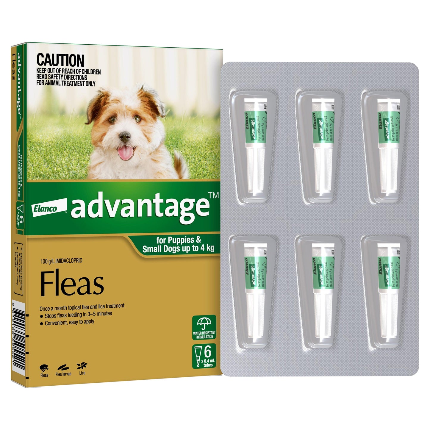 Advantage Flea Treatment <4kg Dog