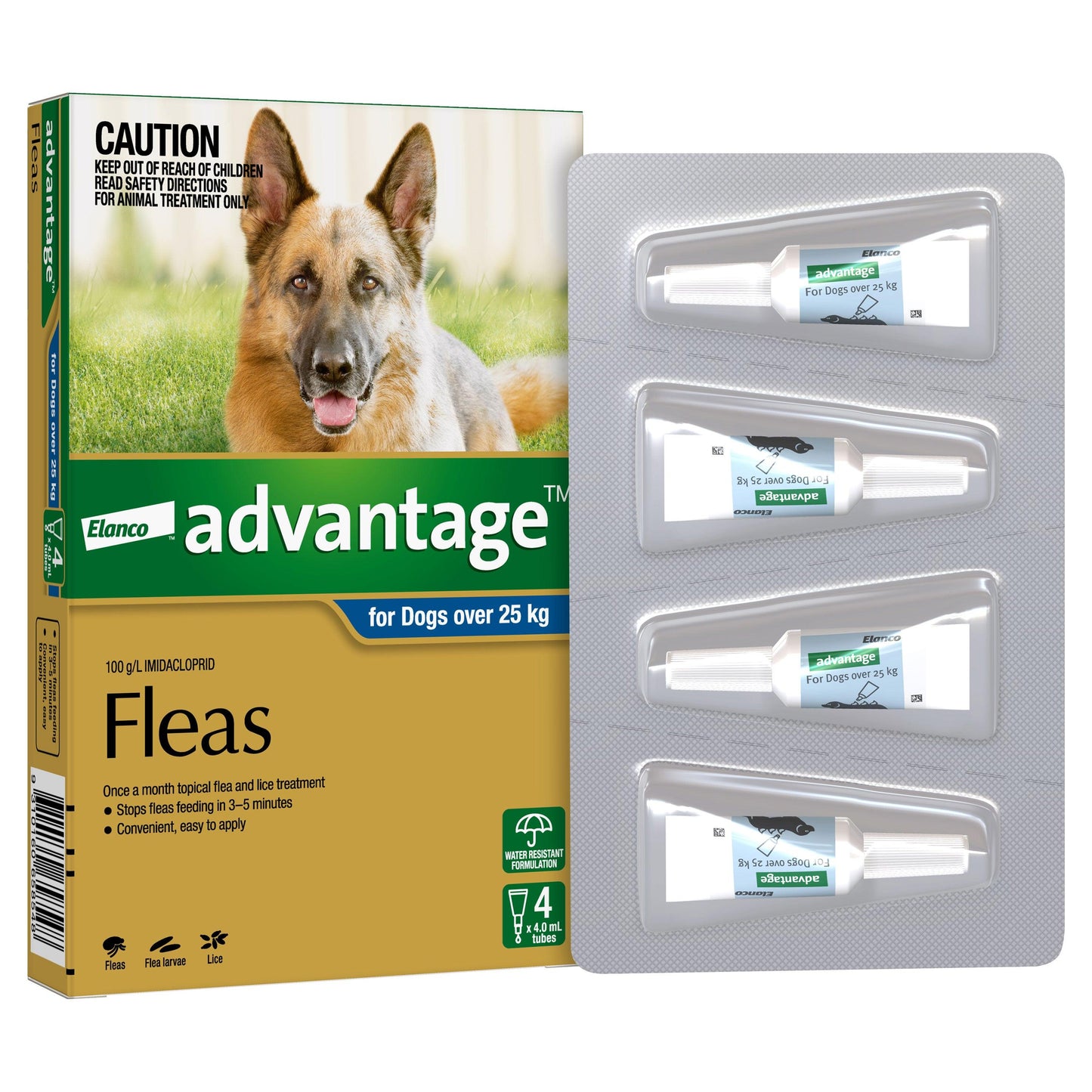 Advantage Flea Treatment 25kg+ Dog