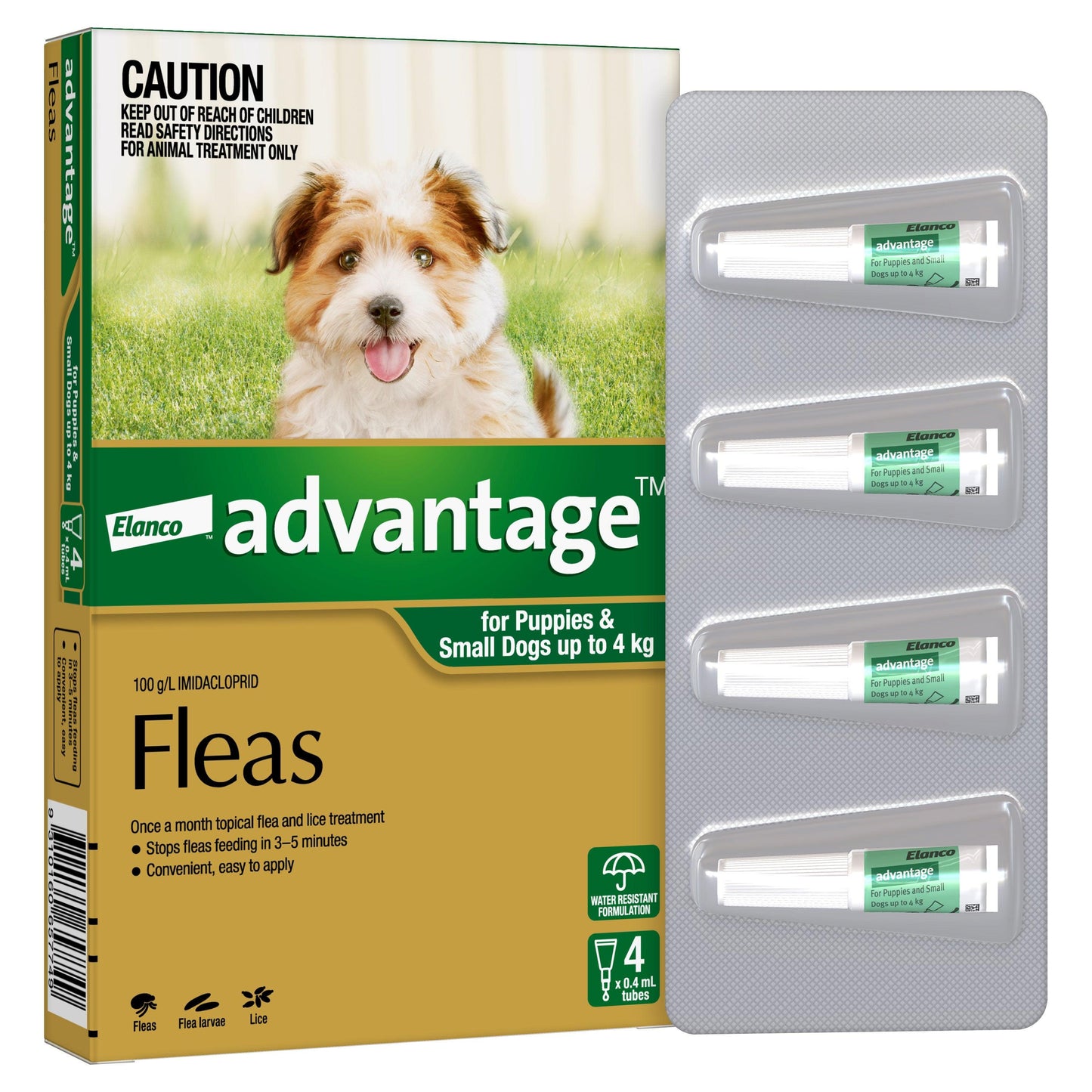 Advantage Flea Treatment <4kg Dog