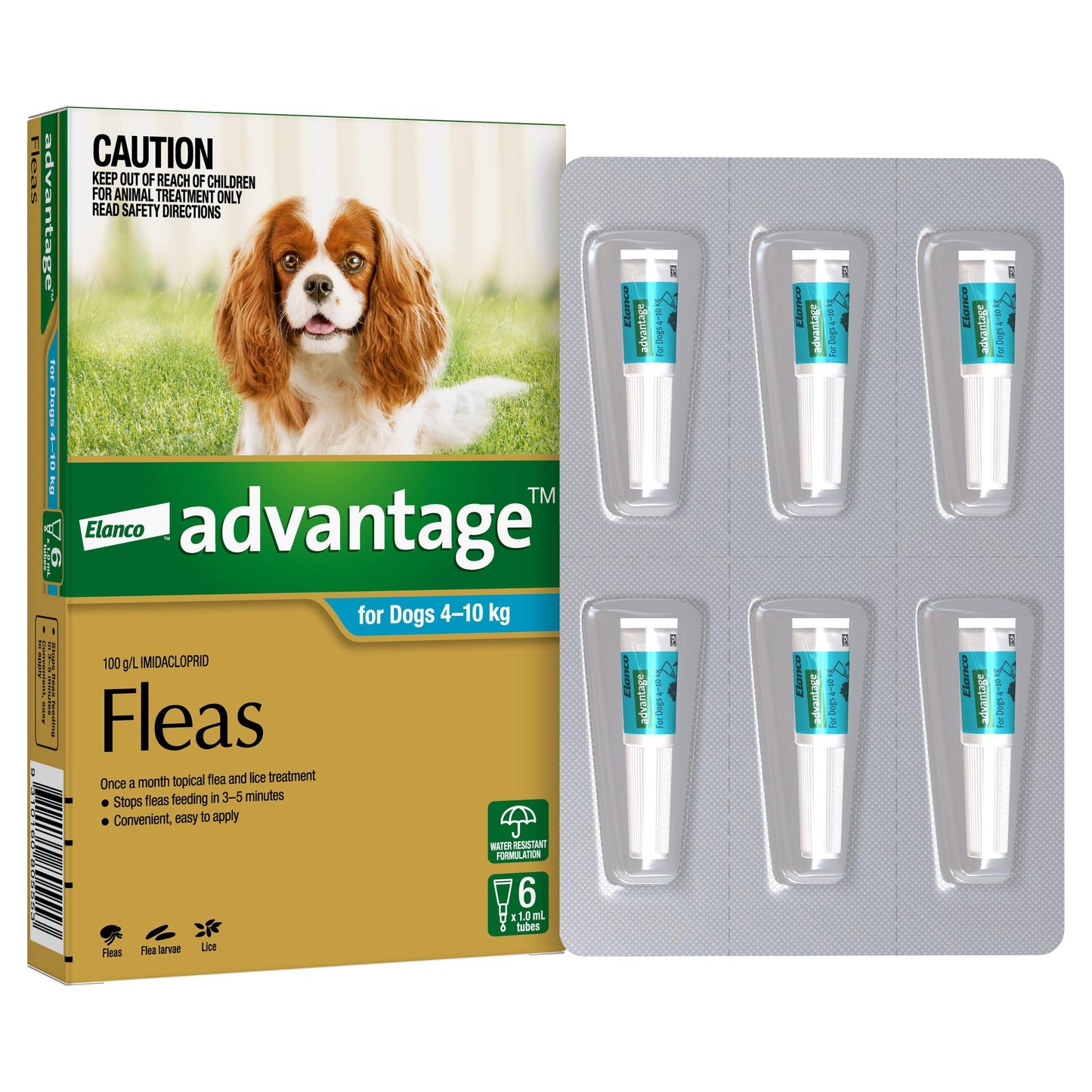 Advantage Flea Treatment 4-10kg Dog