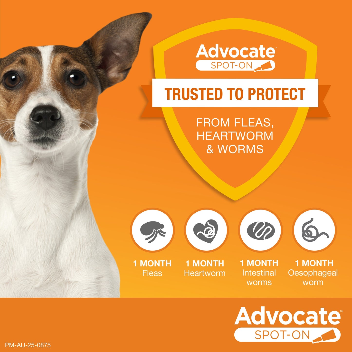 Advocate Green Spot-On Flea & Worming Treatment <4kg Dog