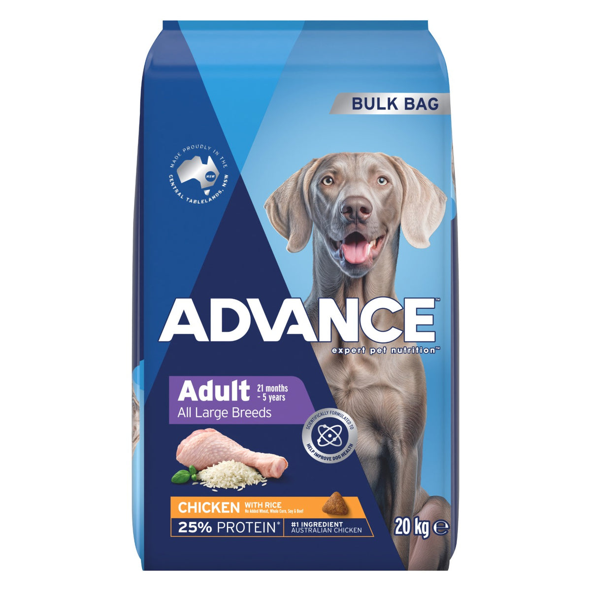 Advance Large Breed Adult Chicken & Rice Dry Dog Food