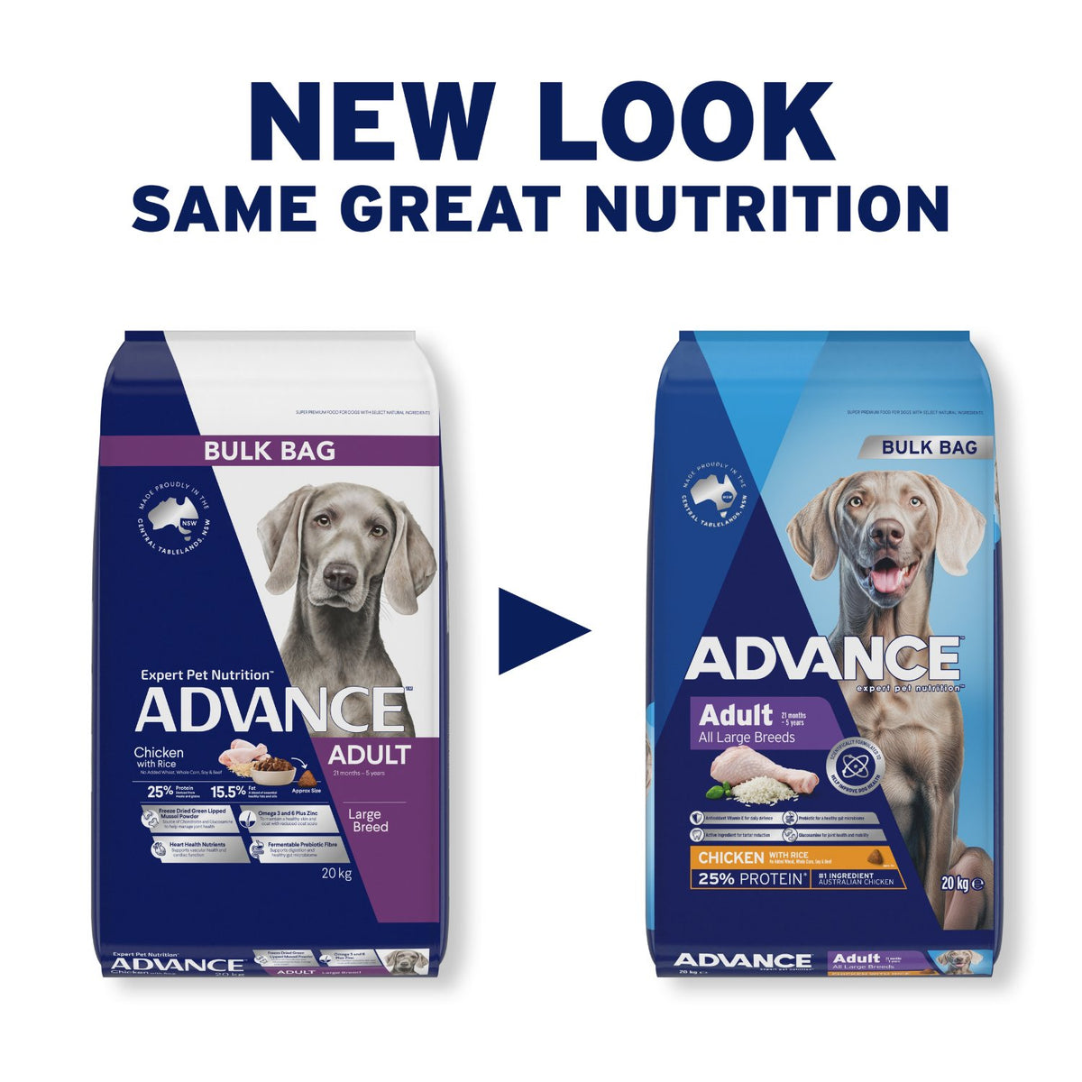 Advance Large Breed Adult Chicken & Rice Dry Dog Food