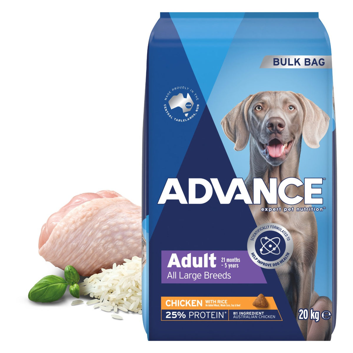 Advance Large Breed Adult Chicken & Rice Dry Dog Food
