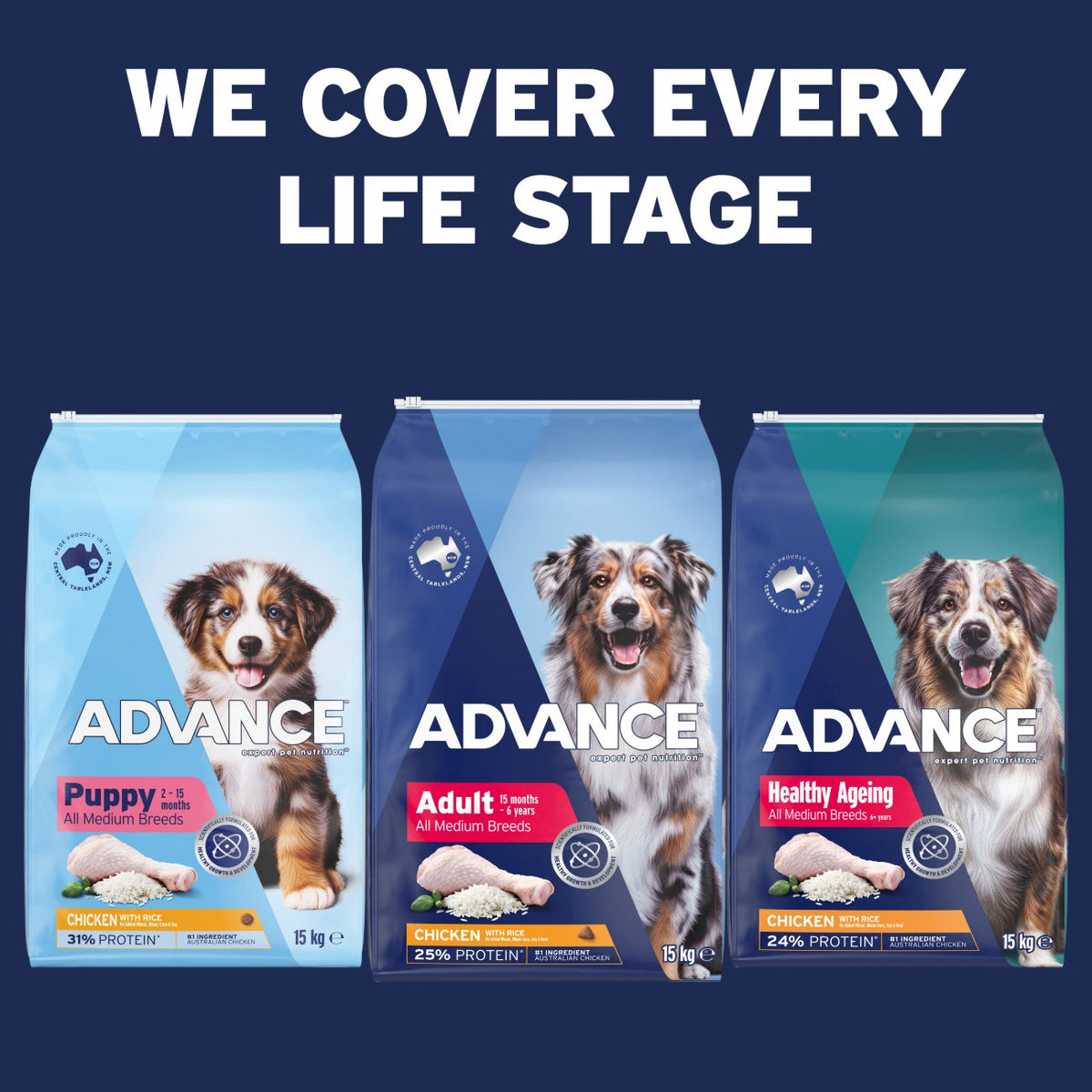 Advance Small Breed Adult Lamb & Rice Dry Dog Food