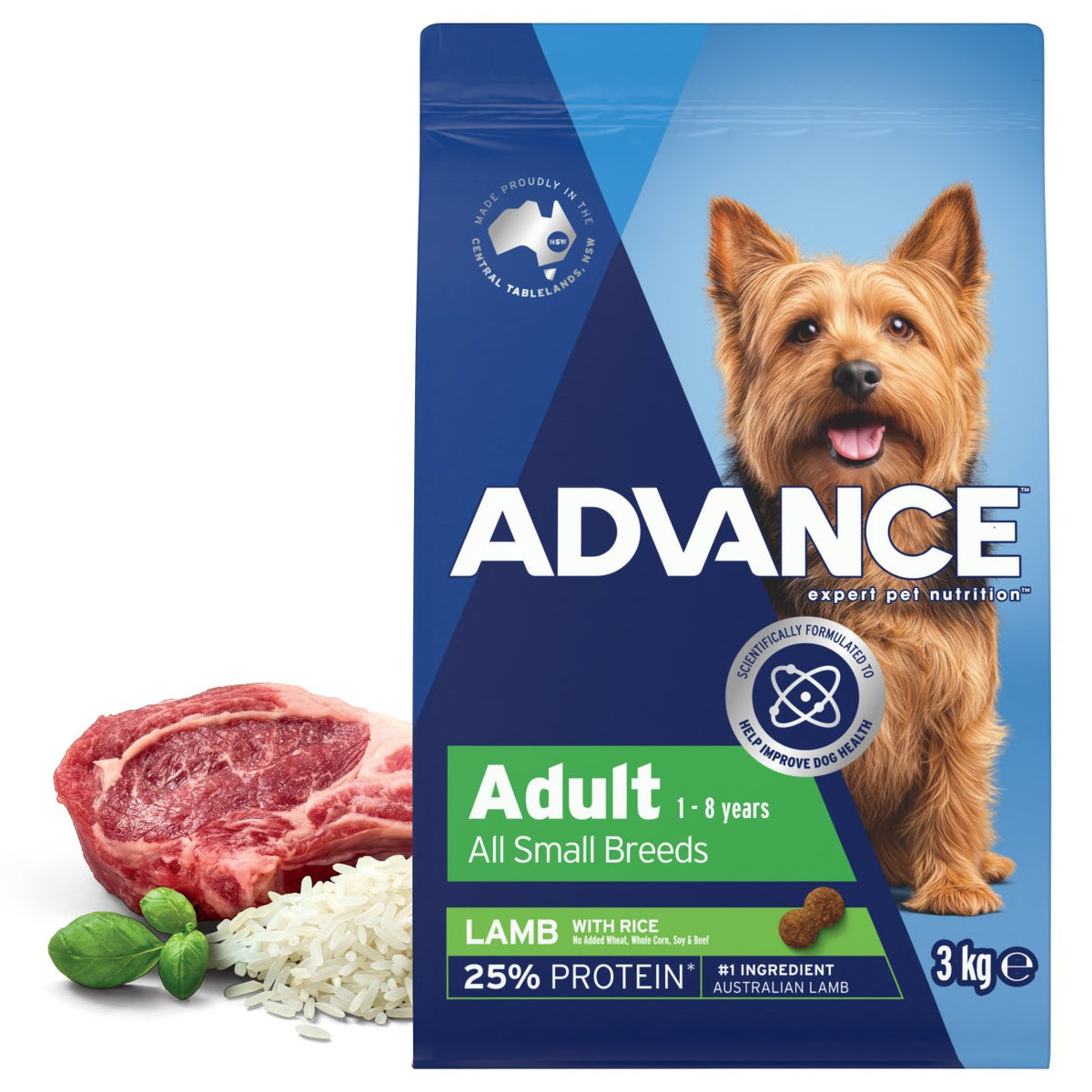 Advance Small Breed Adult Lamb & Rice Dry Dog Food