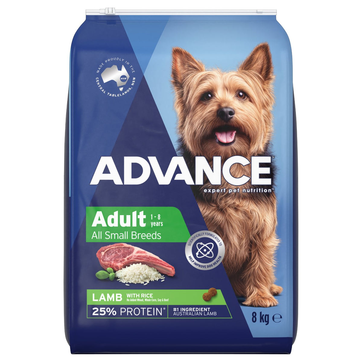 Advance Small Breed Adult Lamb & Rice Dry Dog Food