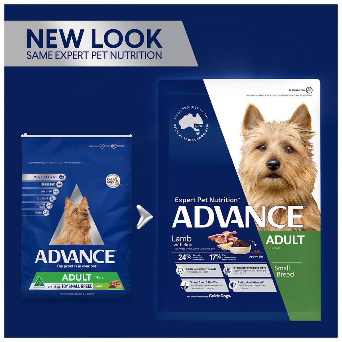 Advance Toy & Small Breed Adult Lamb Dry Dog Food