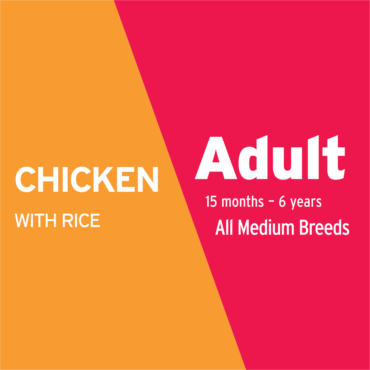 Advance Medium Breed Adult Chicken & Rice Dry Dog Food
