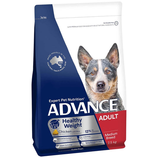 Advance Healthy Weight Medium Breed Adult Chicken Dry Dog Food