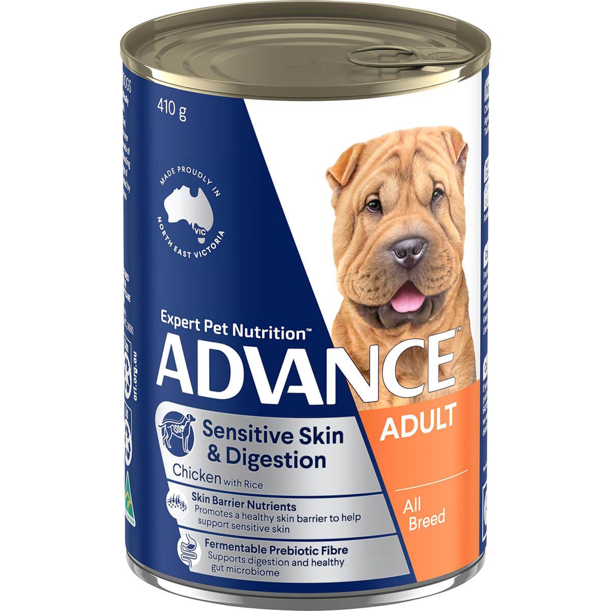 Advance Sensitive Adult Chicken & Rice Wet Dog Food