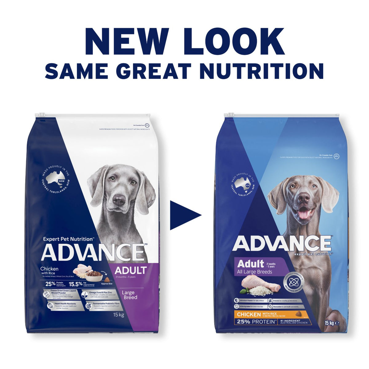 Advance Large Breed Adult Chicken & Rice Dry Dog Food