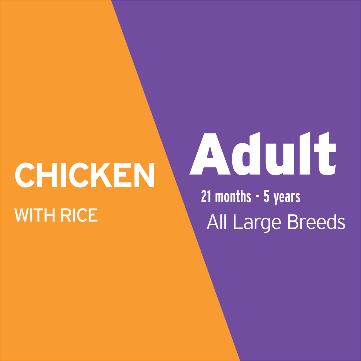 Advance Large Breed Adult Chicken & Rice Dry Dog Food