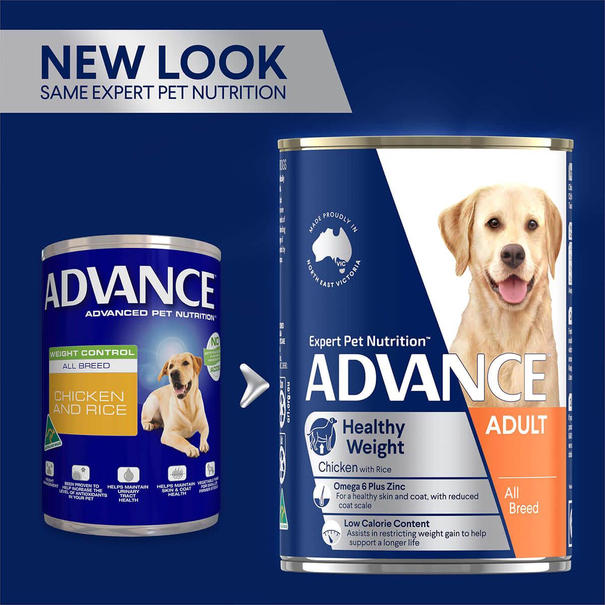 Advance Weight Control Adult Chicken Wet Dog Food