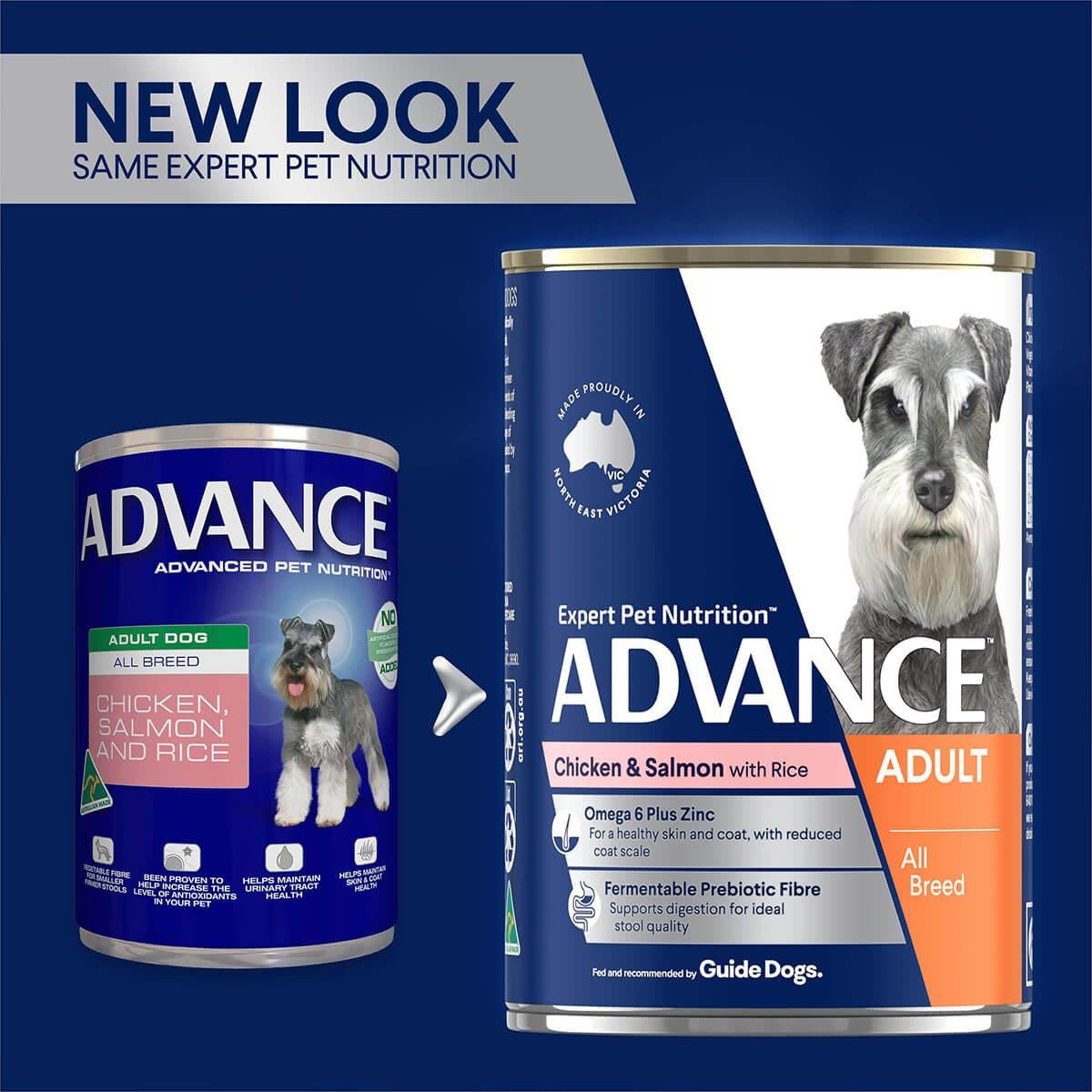 Advance Adult Chicken & Salmon with Rice Wet Dog Food