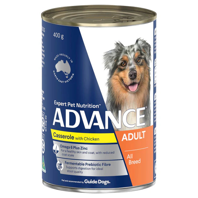 Advance Adult Casserole with Chicken Wet Dog Food