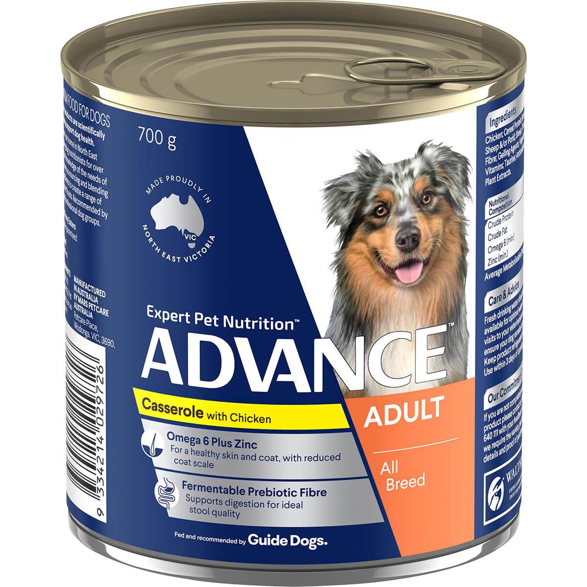 Advance Adult Casserole with Chicken Wet Dog Food