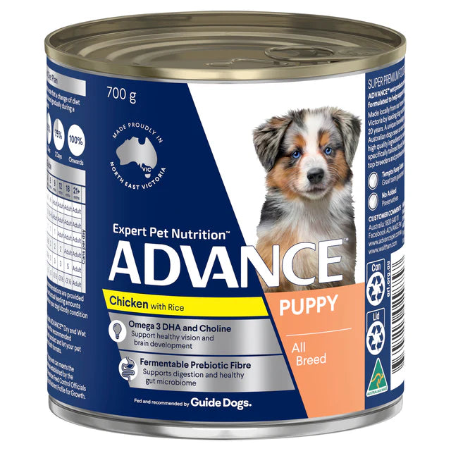 Advance Puppy Chicken & Rice Wet Dog Food