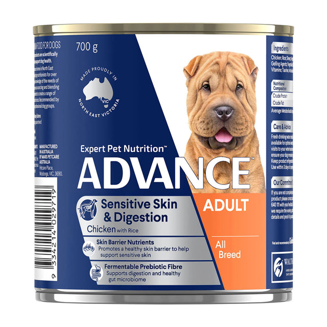 Advance Sensitive Adult Chicken & Rice Wet Dog Food