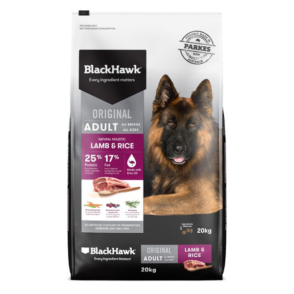 Black Hawk Original Lamb & Rice Adult Dry Dog Food