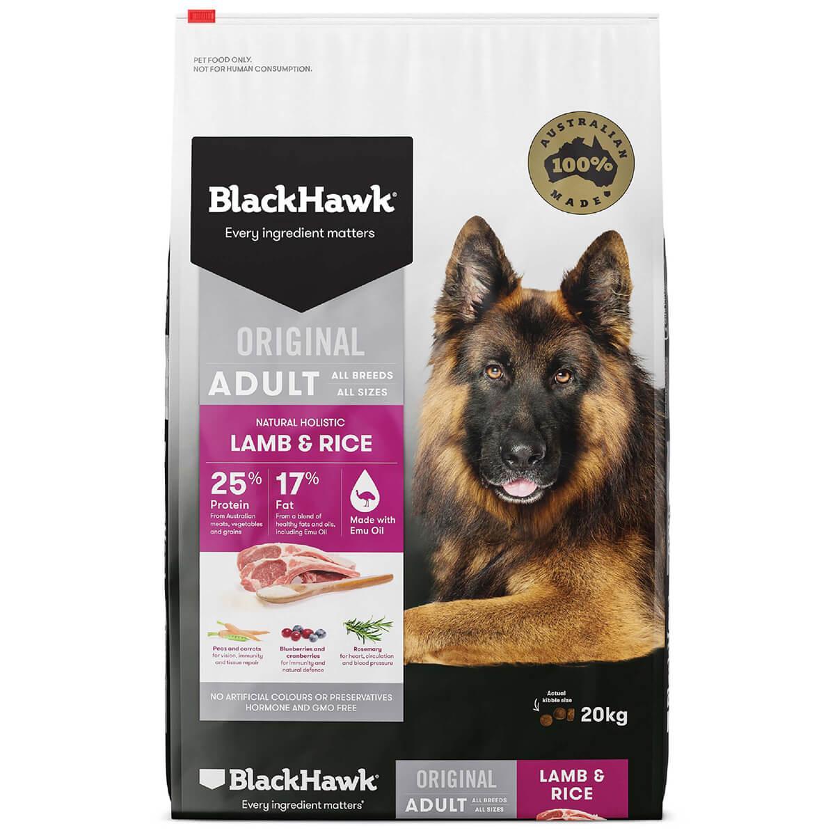 Black Hawk Original Lamb & Rice Adult Dry Dog Food