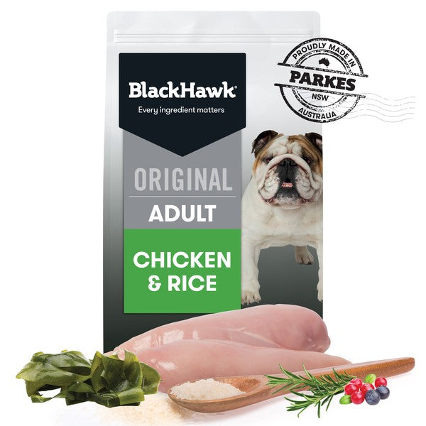 Black Hawk Original Chicken & Rice Adult Dry Dog Food