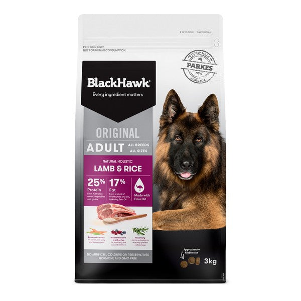 Black Hawk Original Lamb & Rice Adult Dry Dog Food