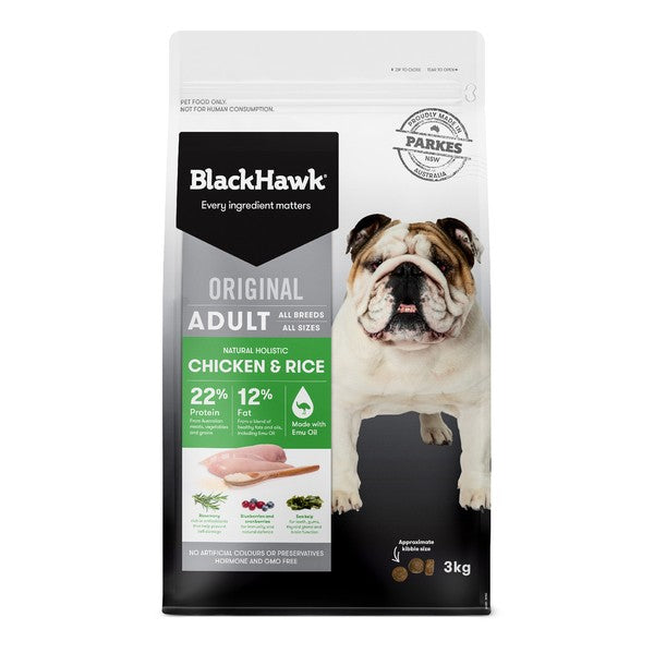Black Hawk Original Chicken & Rice Adult Dry Dog Food