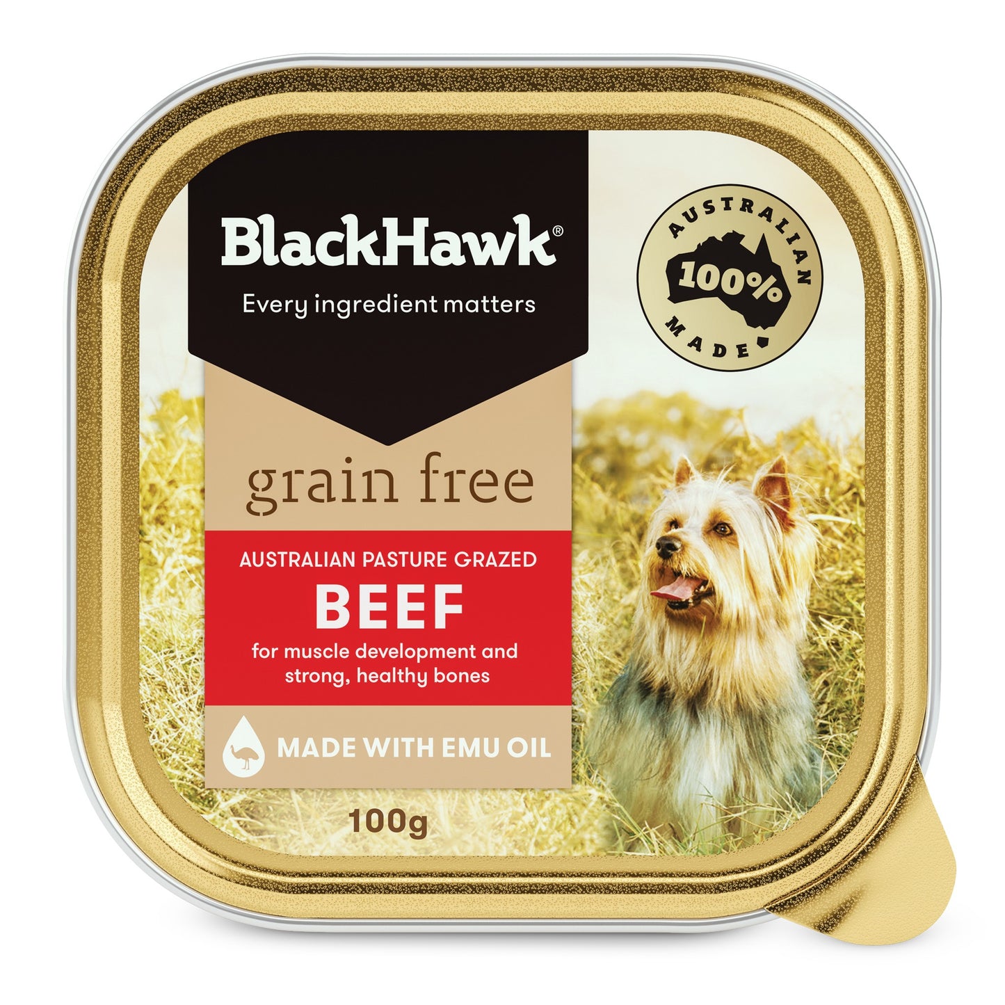 Black Hawk Grain Free Adult Beef Wet Dog Food