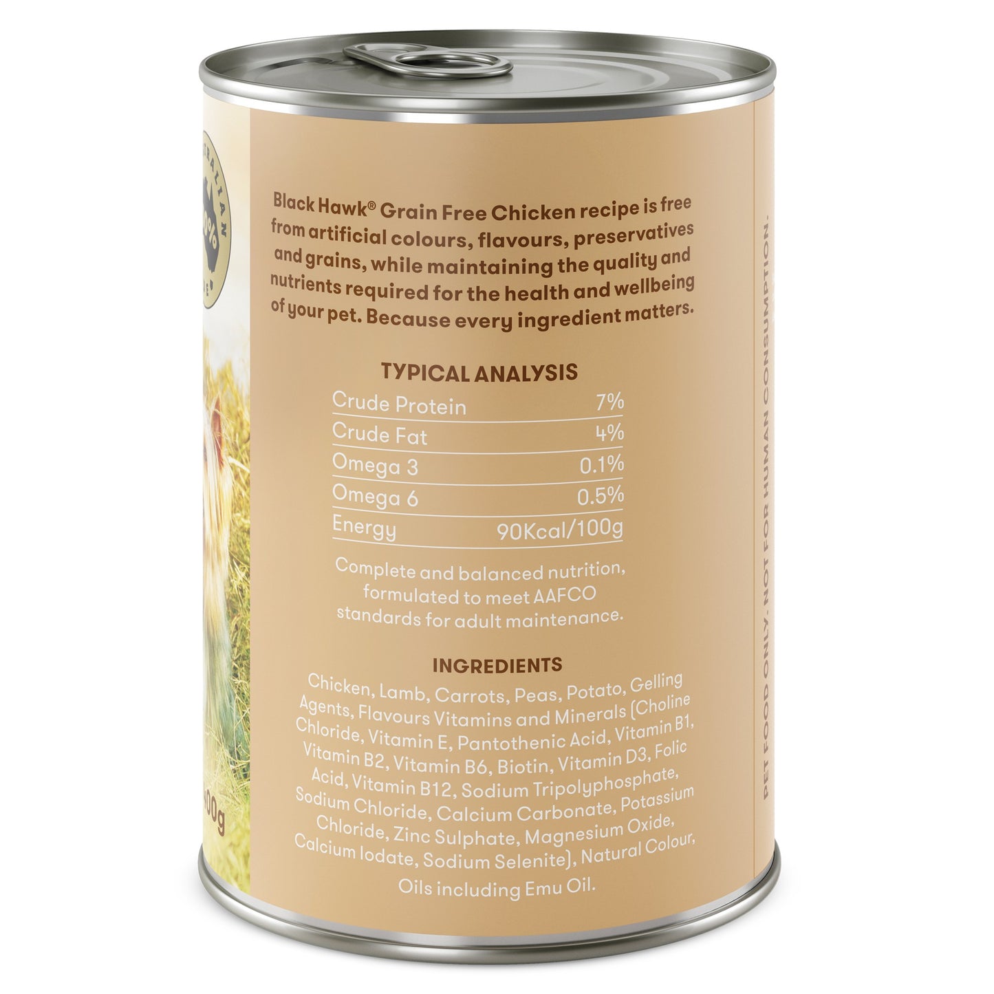 Black Hawk Grain Free Adult Chicken Wet Dog Food