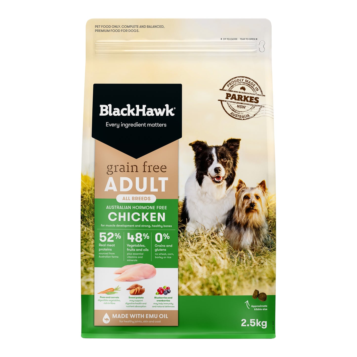 Black Hawk Grain Free Adult Chicken Dry Dog Food