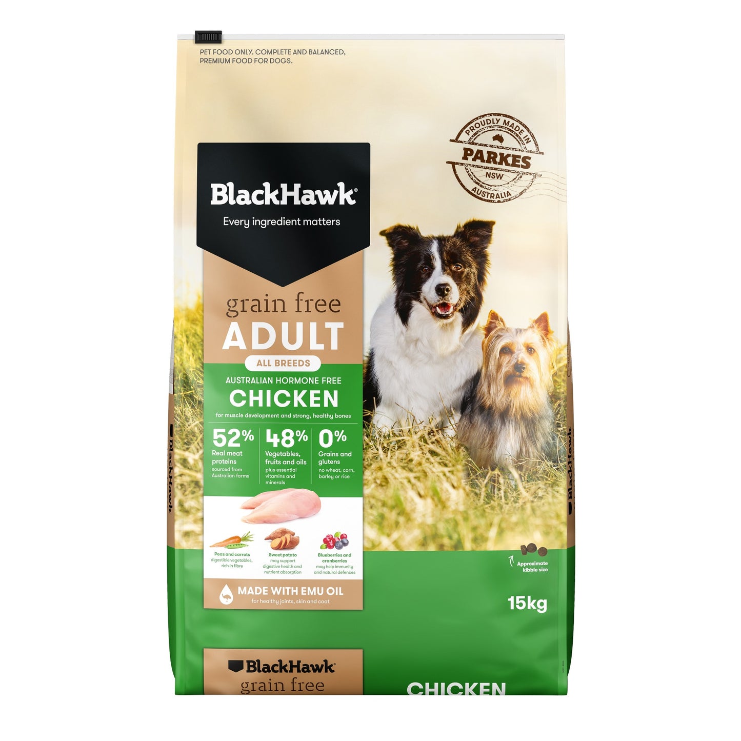 Black Hawk Grain Free Adult Chicken Dry Dog Food
