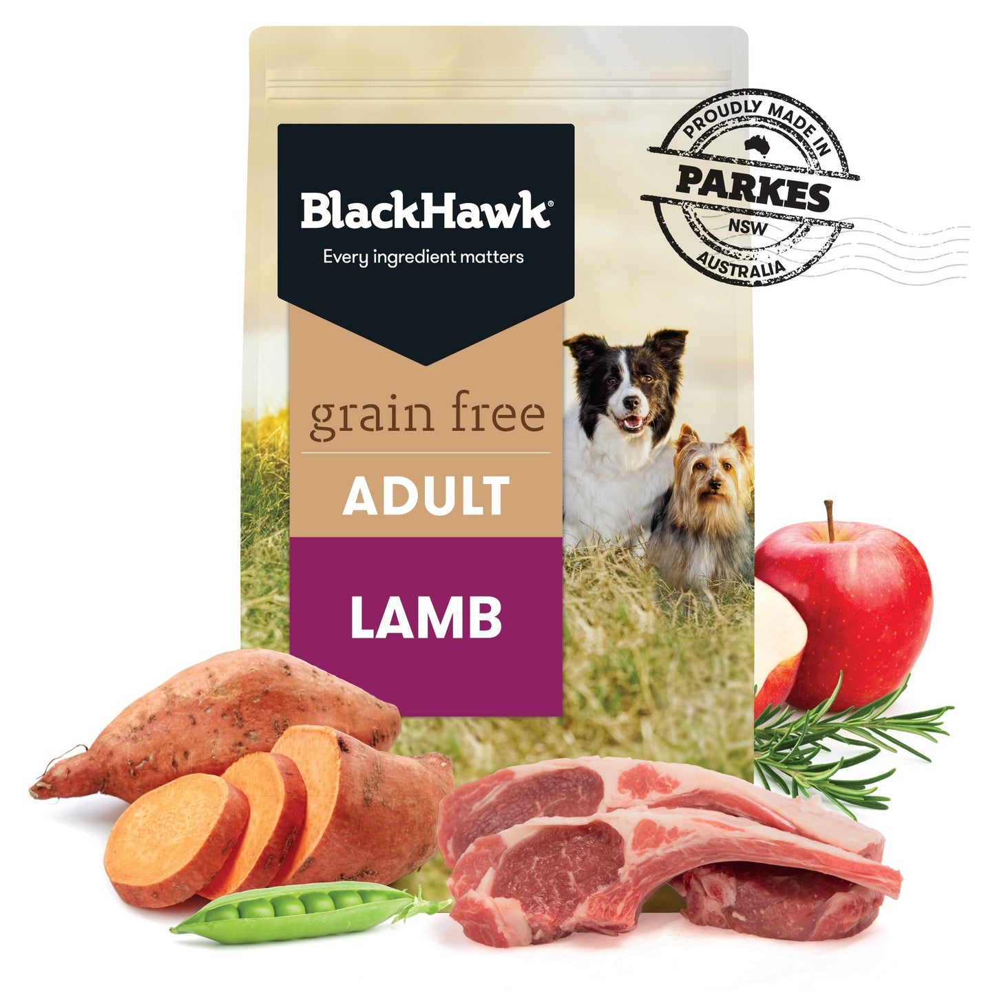 Black Hawk Grain Free Adult Lamb Dry Dog Food