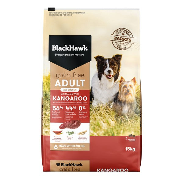 Black Hawk Grain Free Adult Kangaroo Dry Dog Food