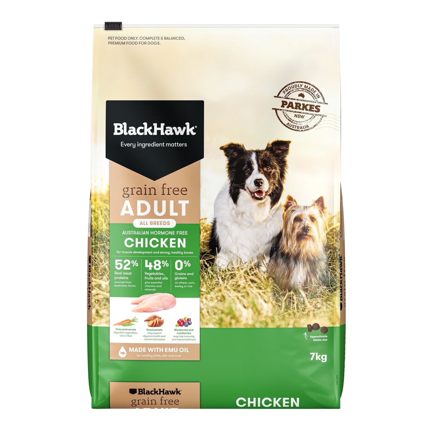 Black Hawk Grain Free Adult Chicken Dry Dog Food