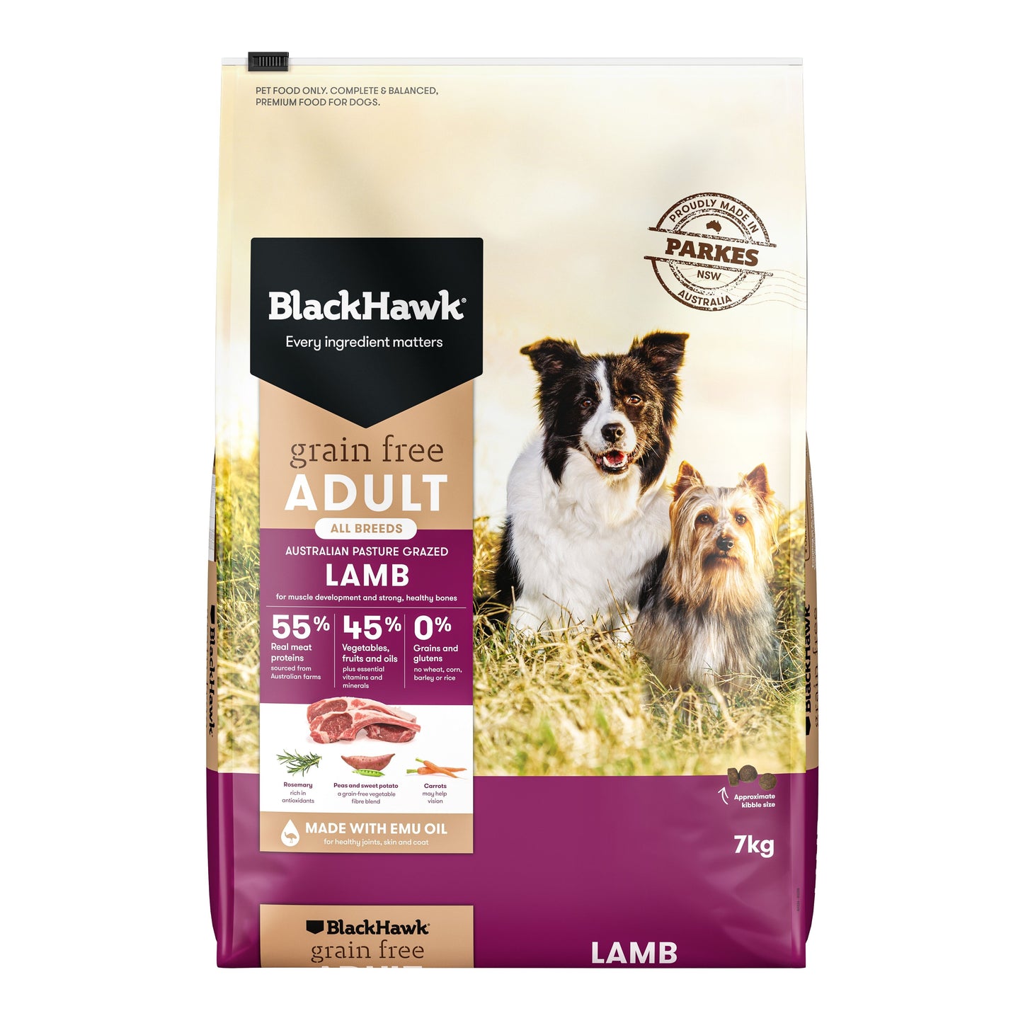 Black Hawk Grain Free Adult Lamb Dry Dog Food