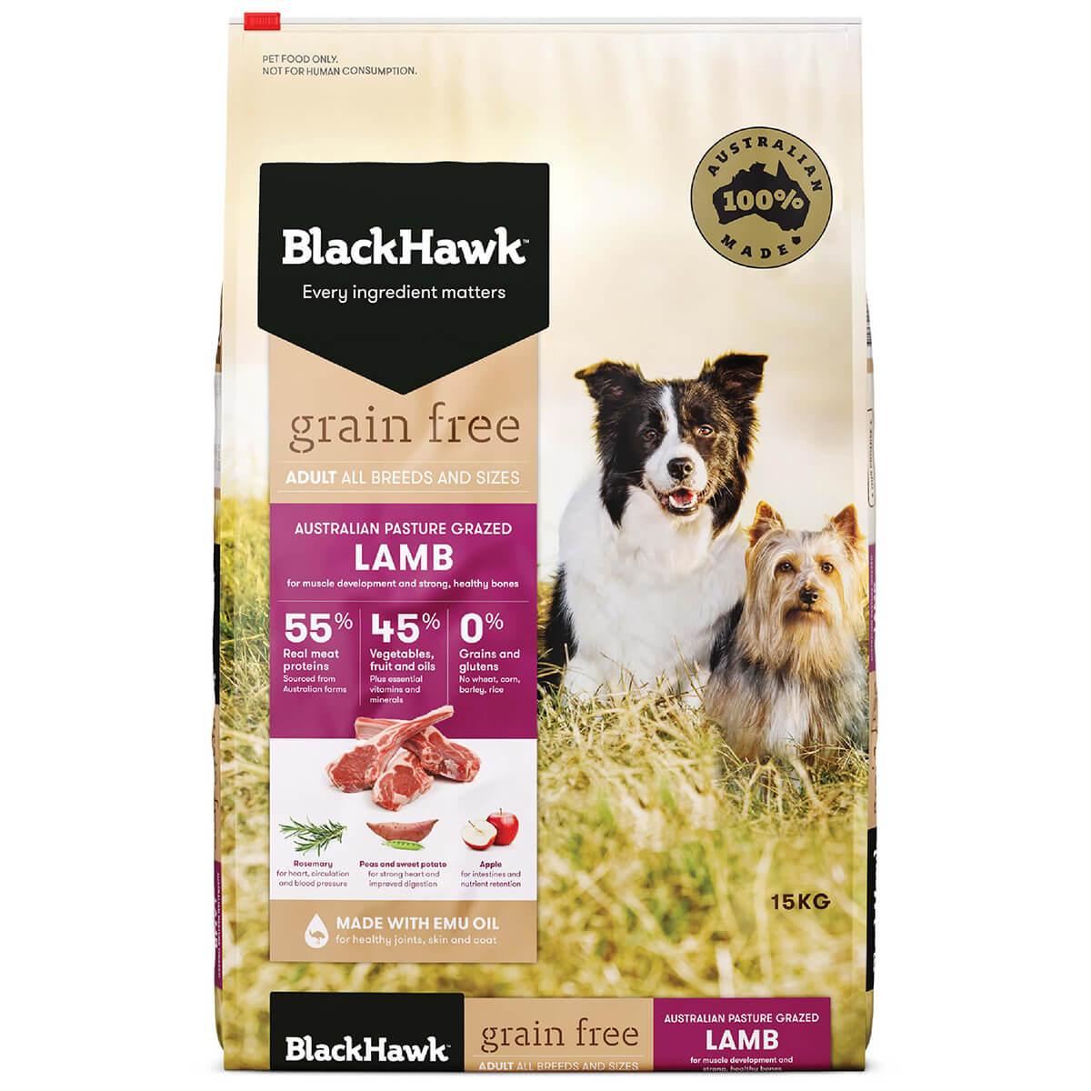 Black Hawk Grain Free Adult Lamb Dry Dog Food