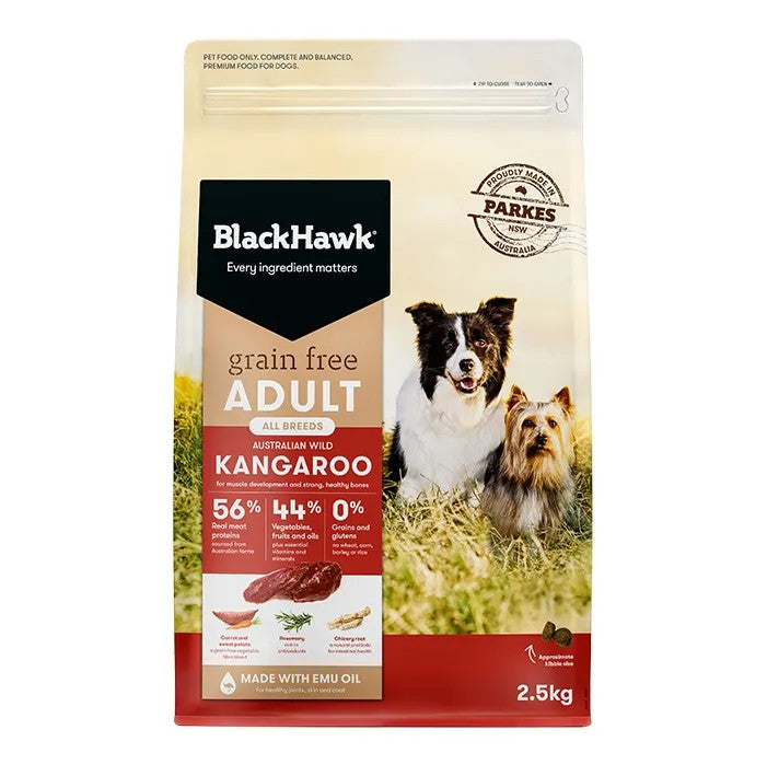 Black Hawk Grain Free Adult Kangaroo Dry Dog Food