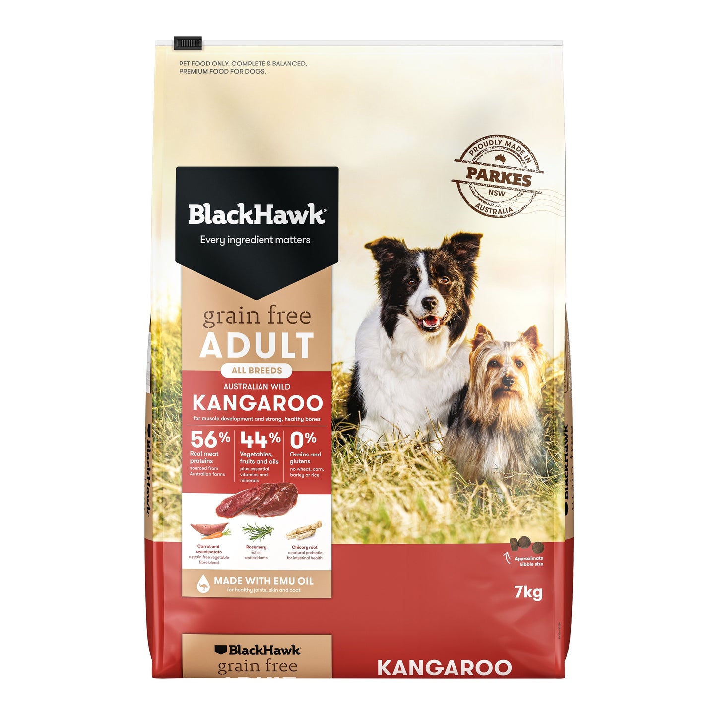Black Hawk Grain Free Adult Kangaroo Dry Dog Food