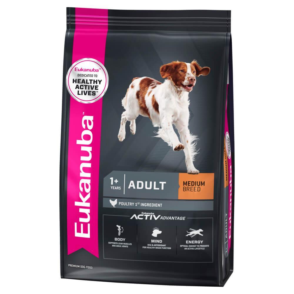 Eukanuba Maintenance Medium Breed Adult Chicken Dry Dog Food