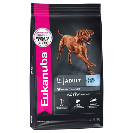 Eukanuba Large Breed Adult Dry Dog Food 15kg