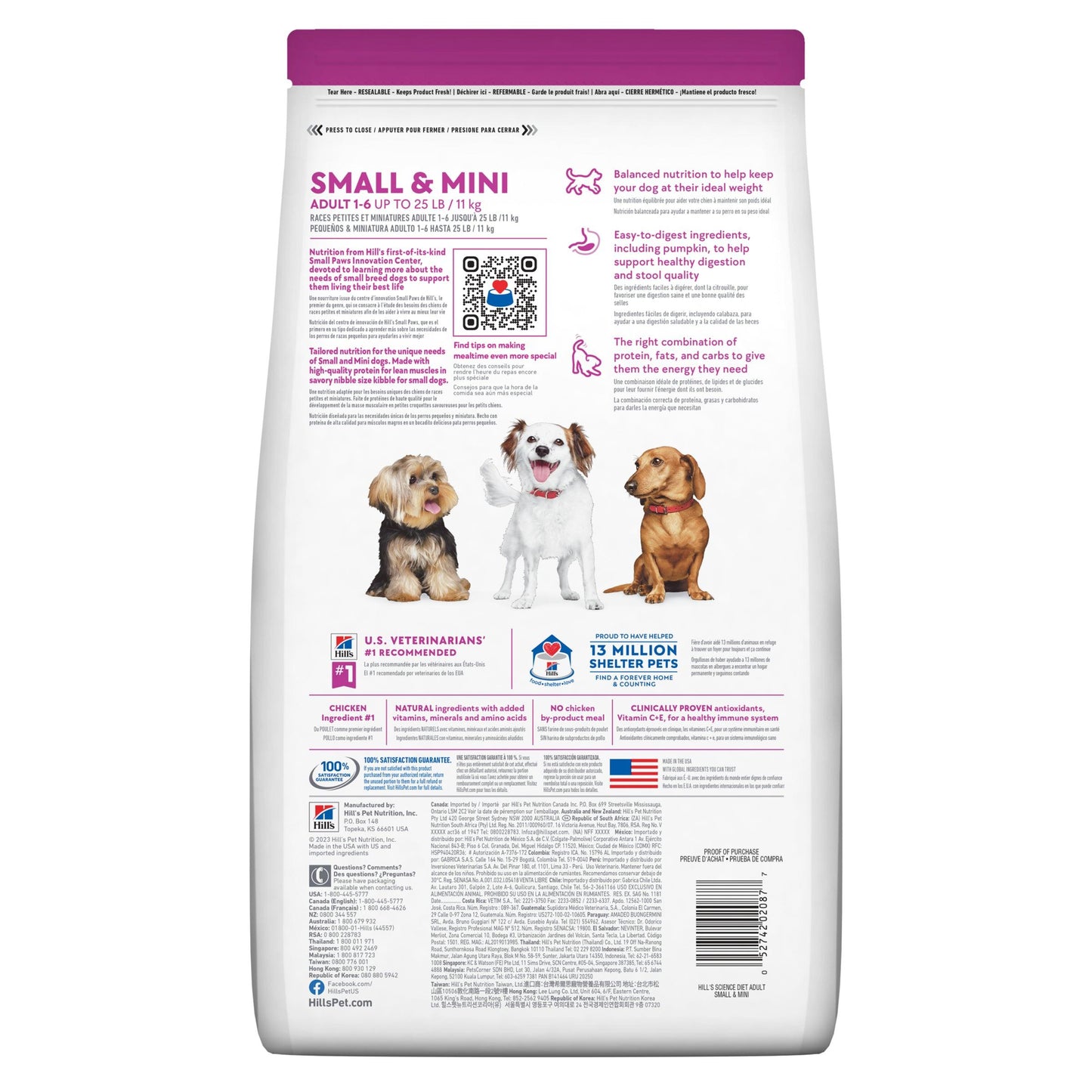 Hill's Science Diet Small & Mini Adult Dry Dog Food