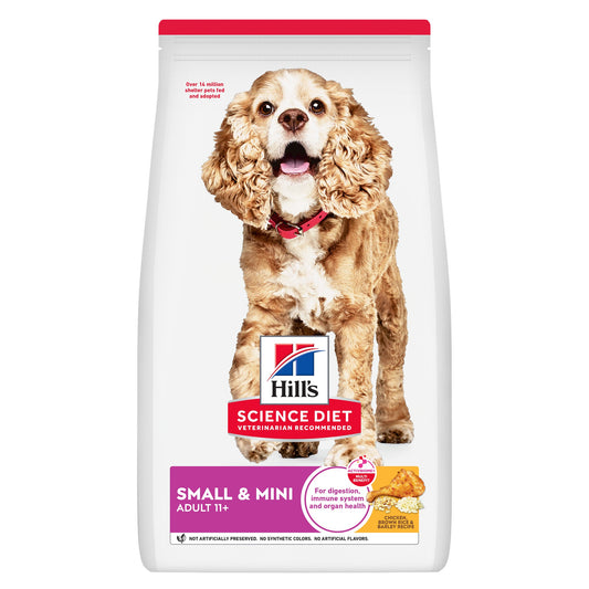 Hill's Science Diet Small & Mini Senior Adult 11+ Dry Dog Food 2.04kg