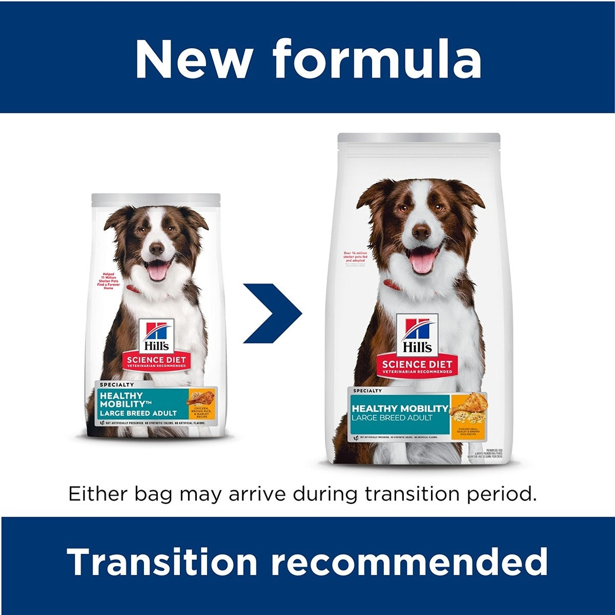 Hill's Science Diet Large Breed Healthy Mobility Adult Chicken Dry Dog Food
