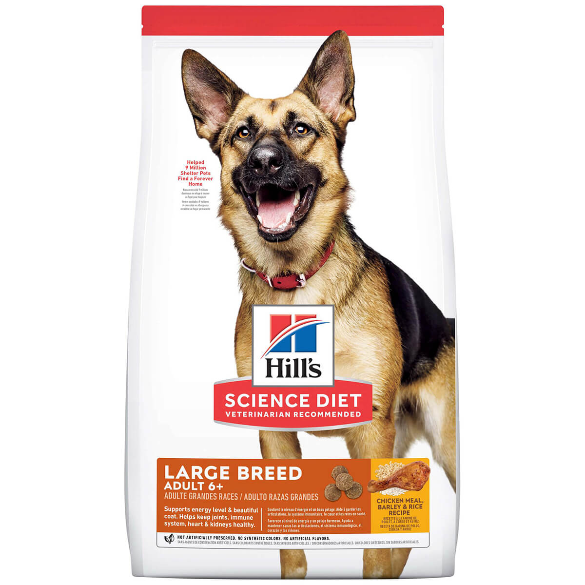 Hill's Science Diet Large Breed Senior Chicken Dry Dog Food 12kg