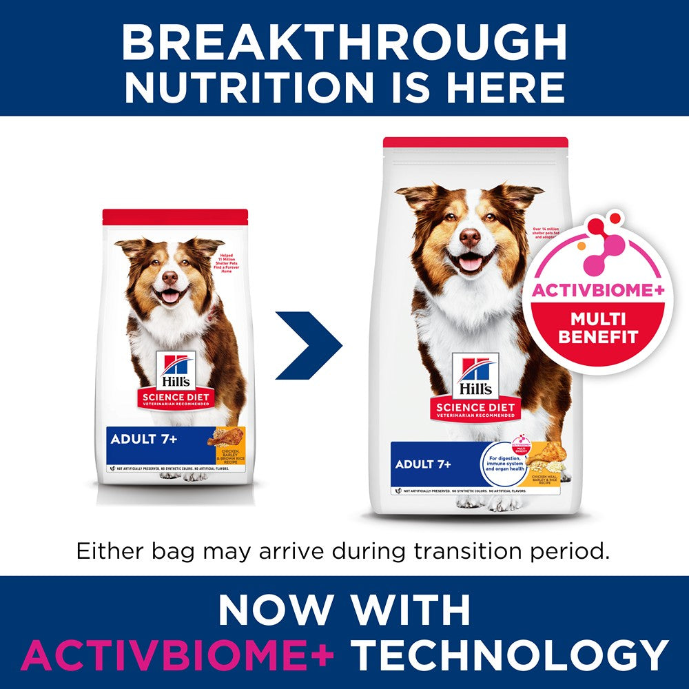 Hill's Science Diet Adult 7+ Senior Dry Dog Food