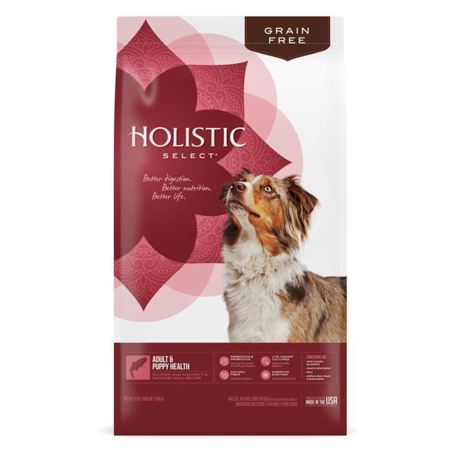 Holistic Select Grain Free Health Dry Dog Food Salmon, Anchovy & Sardine Meal