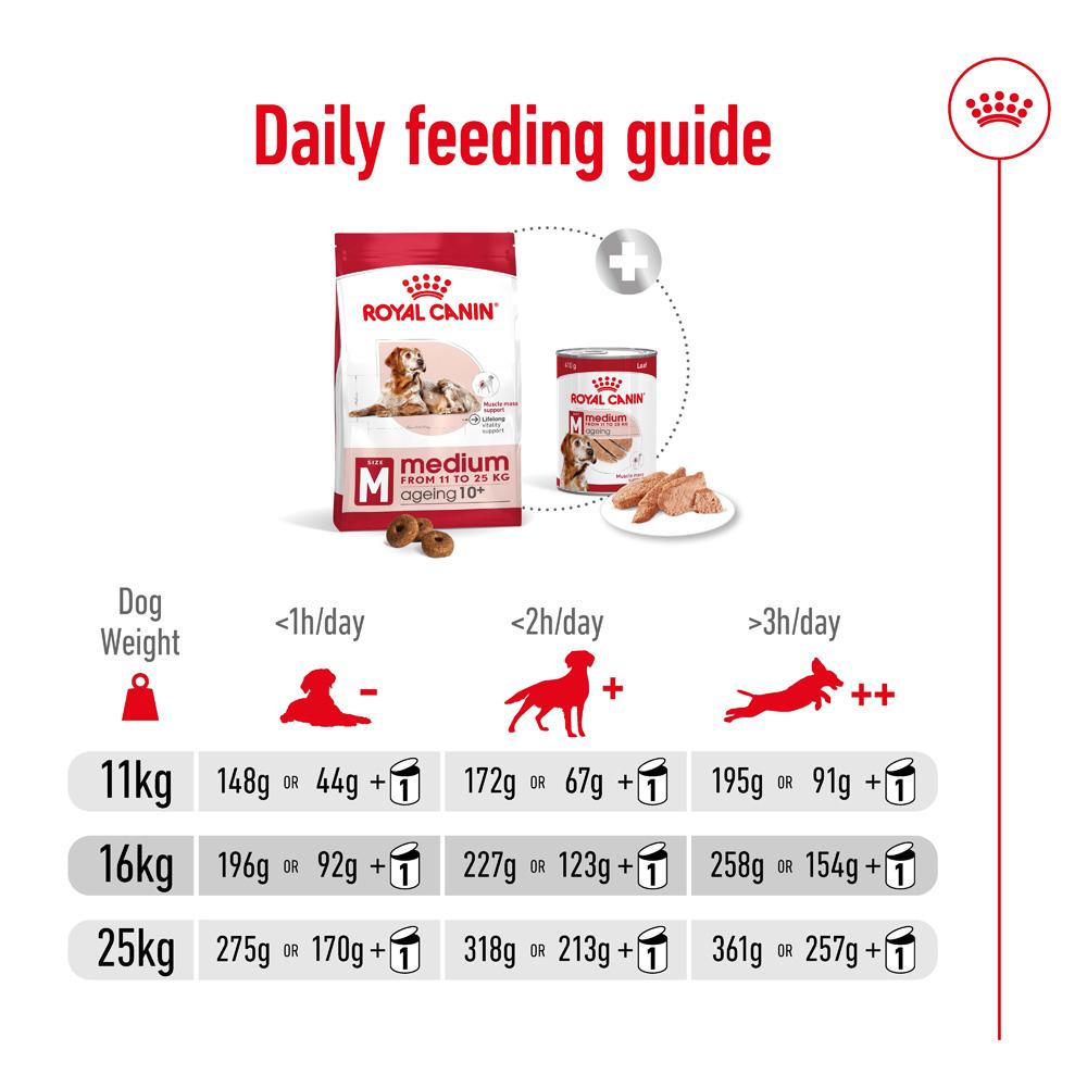 Royal Canin Medium Ageing 10+ Senior Dry Dog Food 15kg